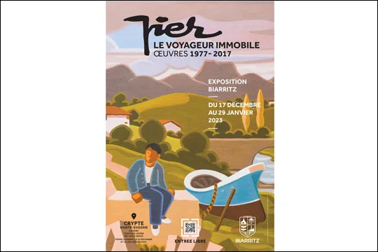Erakusketa: "PIER, le voyageur immobile - Oeuvres 1977- 2017"