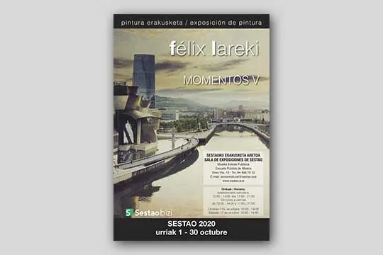 Exposición de Félix Lareki "Momentos V"