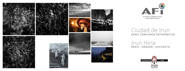Entrega de premios e inauguración de la exposición del 36º Concurso Fotográfico «Ciudad de Irun»