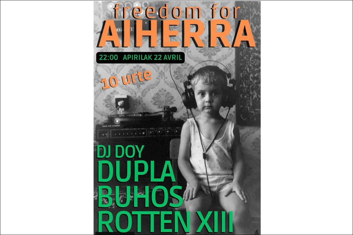 Freedom for Aiherra 2023: DJ Doy + Dupla + Buhos + Rotten XIII
