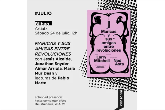 Presentación del libro "Maricas y sus amigas entre revoluciones"