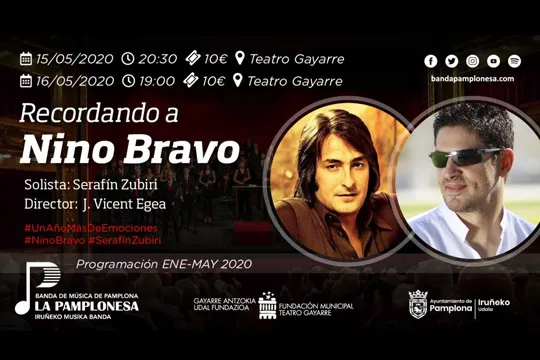 La Pamplonesa: "Recordando a Nino Bravo"