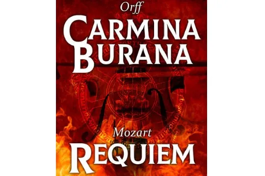 "CARMINA BURANA, Orff y REQUIEM, Mozart"
