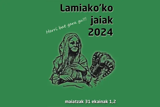 Lamiakoko Jaiak 2024 Leioan: egitaraua