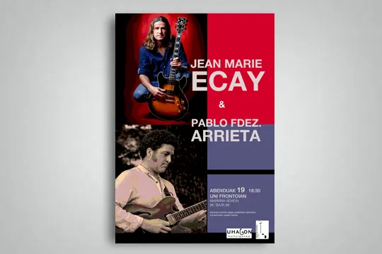 Concierto de guitarra: Jean Marie Ecay & Pablo Fdez Arrieta