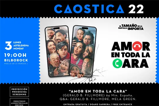 Caostica 2024: "Amor en toda la cara", preestreno (Gerald B. Fillmore)