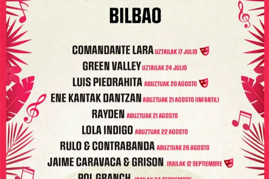 (cancelado) Las noches del Bilbao Arena 2021: Green Valley