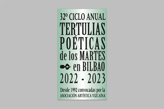 Inicio del segundo trimestre del 32º ciclo anual de las Tertulias Poéticas de los Martes en Bilbao