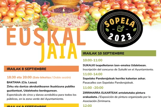 Sopelako Euskal Jaiak 2023