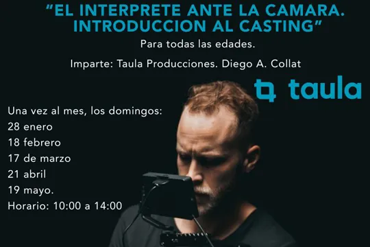 "El intérprete ante la cámara. Introducción al casting"