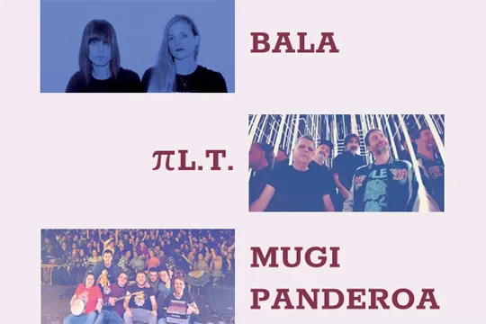 Fiestas de Gernika 2024: Bala + PI L.T. + Mugi Panderoa