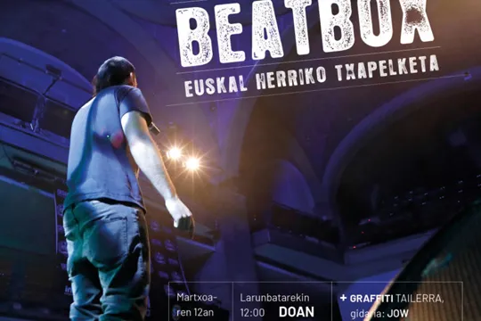 Loraldia 2022: Bilbronx (taller de graffiti y campeonato de Euskal Herriko de beatbox)