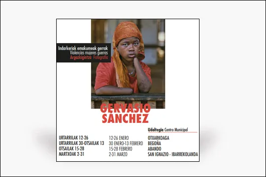 Expodistrito 2023: "Violencias mujeres guerras", exposición fotográfica de Gervasio Sánchez