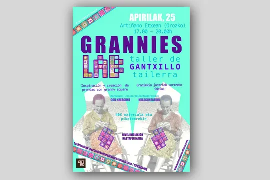 Grannies LAB: Gantxillo tailerra