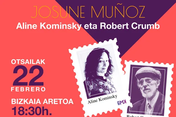 Genios y genias: "Robert Crumb y Aline Kominsky: Viñetas a cuatro manos", Josune Muñoz
