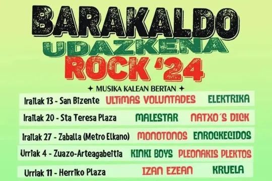 UDAZKENA ROCK 2024 (BARAKALDO)