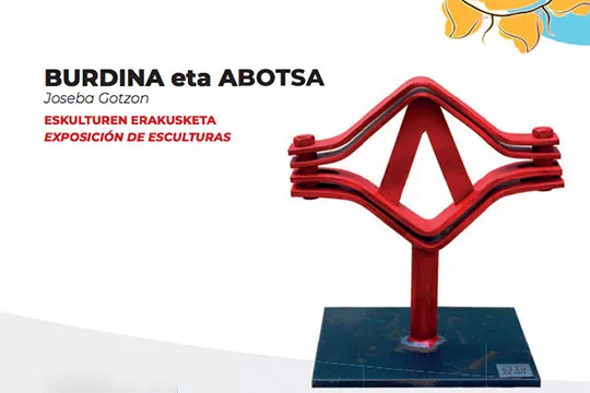 "La voz y el hierro", exposición de escultura de Joseba Gotzon