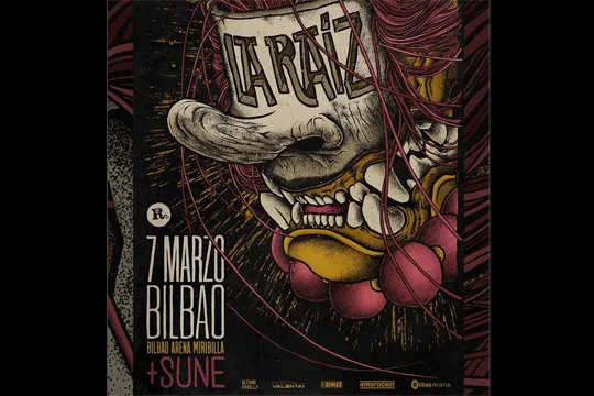 Conciertos La Raíz (Bilbao Arena - 7 y 8 marzo 2025)