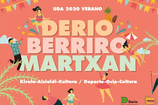 Programación cultural de verano en Derio