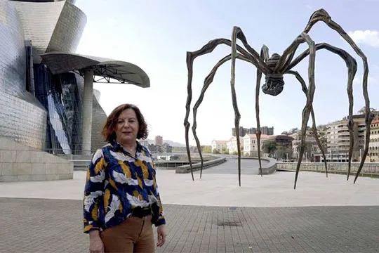 #GuggenheimBilbaoLive: Louise Bourgeoisen "Ama"-ren bitxikeriak