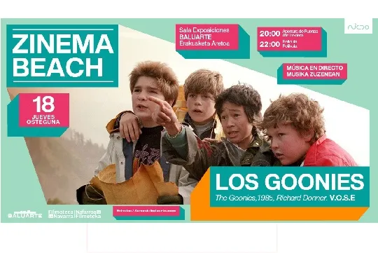 Zinema Beach 2024: "Los Goonies"