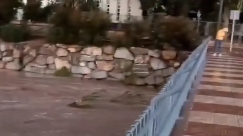 Calles anegadas, pisos inundados...: las imágenes más impactantes del paso del temporal por Almería