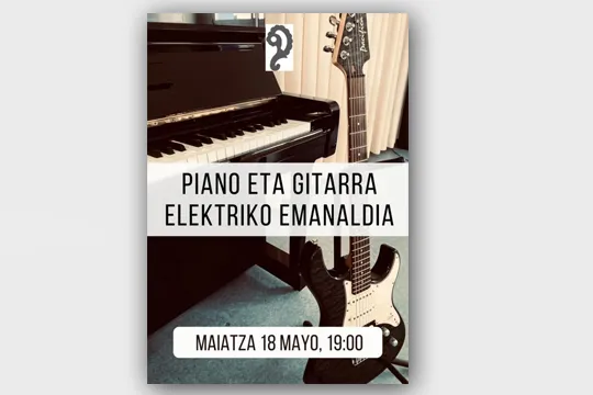 Concierto de Piano y Guitarra Eléctrica