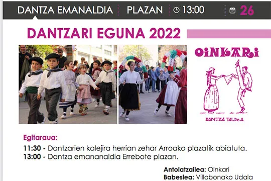Dantzari Eguna 2022 (Villabona)