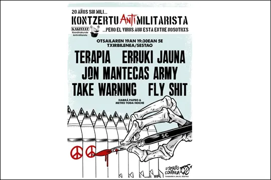 Take Warning + Fly Shit + Erruki Jauna + Terapia + Jon Mantecas Army