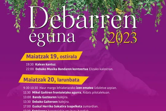 Debarren eguna 2023 (programa)