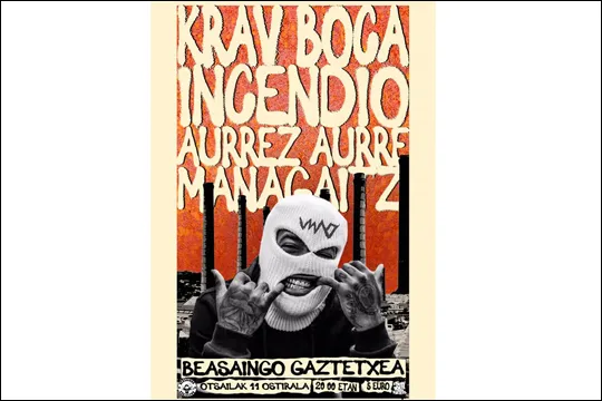 KRAV BOCA + AURREZ AURRE + MANAGAITZ + INCENDIO