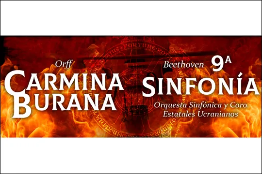 Orquesta Sinfónica y Coro Estatales Ucranianos: "Carmina Burana" + "9º Sinfonía"