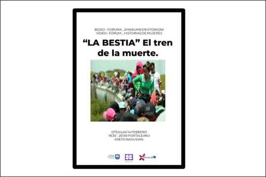 Video-Forum Historias de Mujeres: "La Bestia, el tren de la muerte"