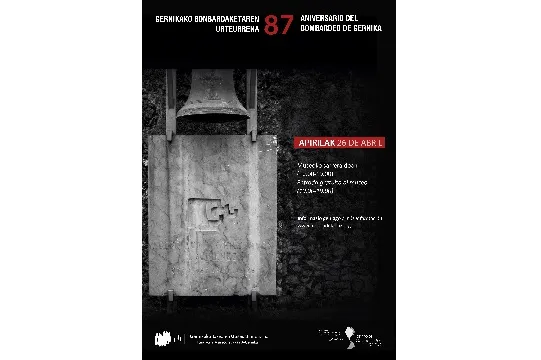 "En recuerdo del bombardeo de Gernika. 87º aniversario"