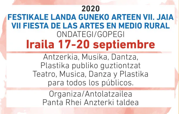 Festikale 2020 - Fiesta de las Artes en Medio Rural