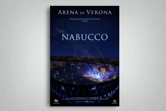 Proyección de la ópera "Nabucco"