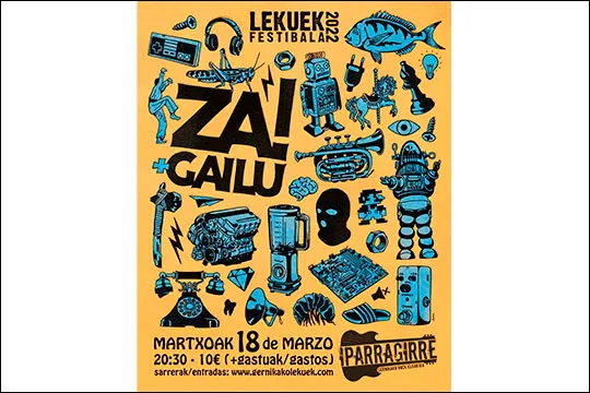 Lekuek Festibala 2022: GAILU + ZA!