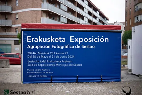 "Exposición fotográfica", exposición de Agrupación Fotográfica de Sestao