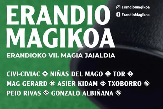 Erandio Magikoa 2023: Peio Rivas + Mag Gerard + TOR + Asier Kidam + Gonzalo Albiñana