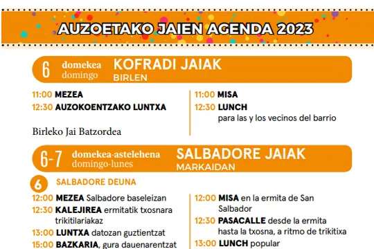 Birleko Jaiak 2023 (Mungia)