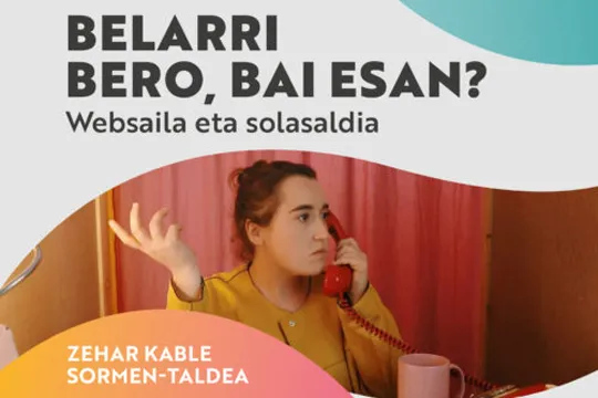 "Belarri bero, bai esan?" (websaila+solasaldia)