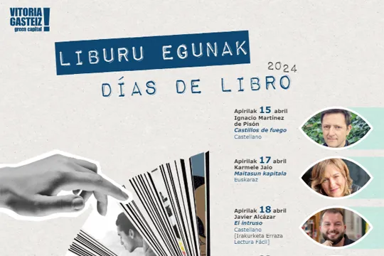 Programa Días de Libro 2024 en Vitoria-Gasteiz
