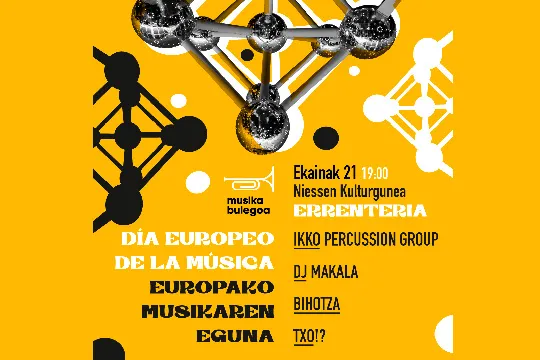 Musika Bulegoa: Día Europeo de la Música 2021