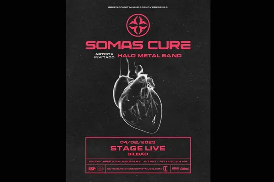 SOMAS CURE + HALO METAL BAND