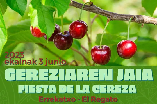 Programa Fiesta de la Cereza 2023 en El Regato (Barakaldo)
