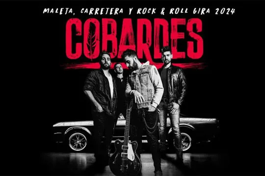 COBARDES: "Maleta, carretera y Rock'n'Roll Gira 2024"