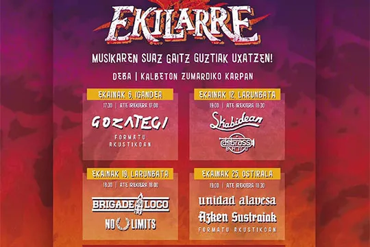 Ekilarre Zikloa: Unidad Alavesa + Azken Sustraiak