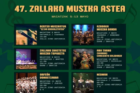 Semana Musical de Zalla 2023