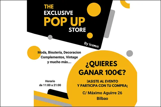 THE EXCLUSIVE POP UP STORE BY ICARUS