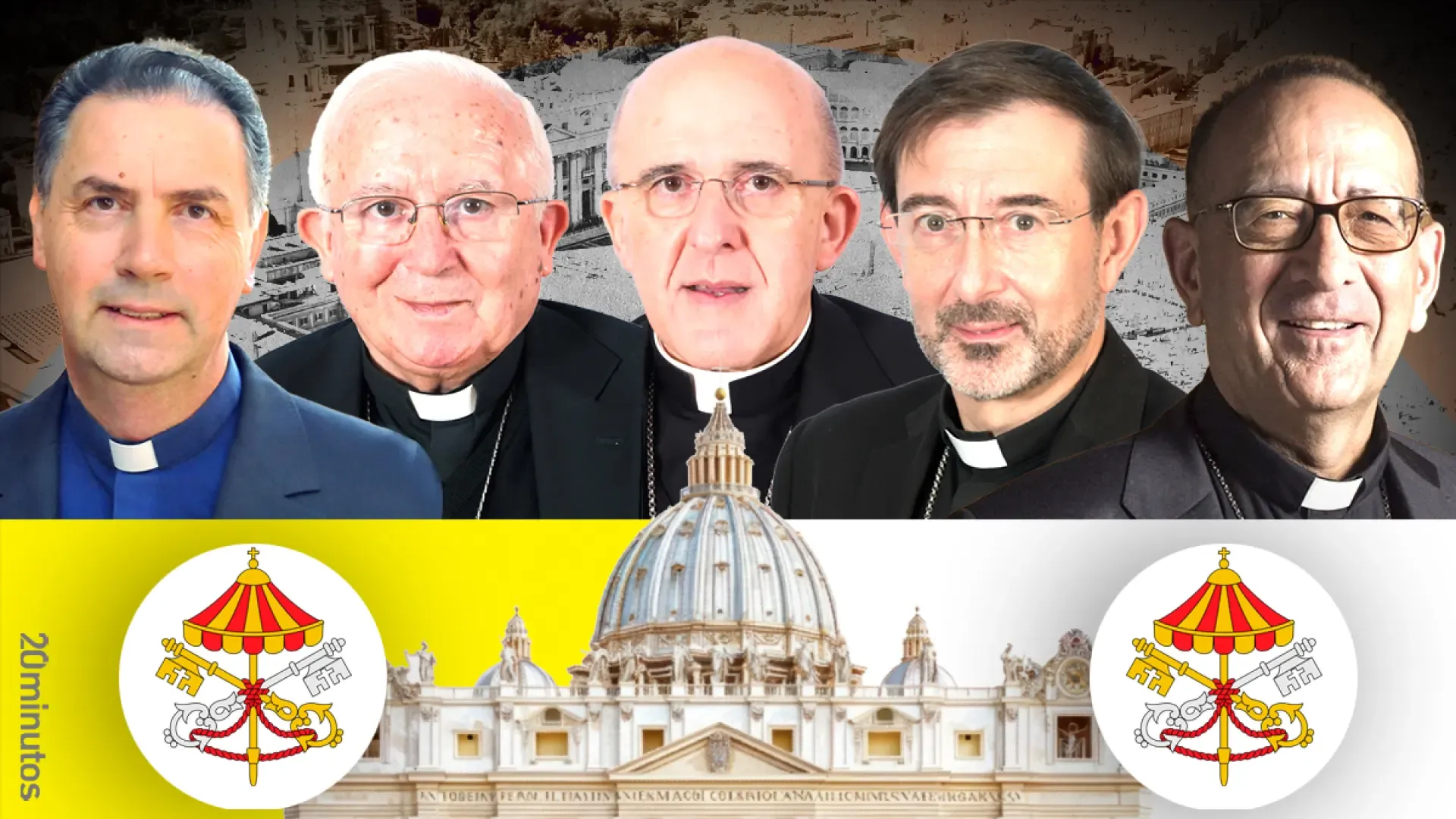 Los cardenales españoles que podrían suceder al papa… aunque uno está cerca de quedarse fuera